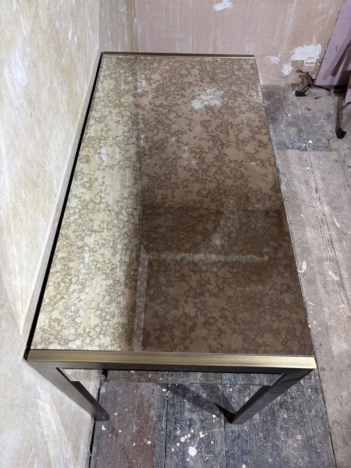 R V Astley And Co Mirrored Console/Dressing Table photo furniture