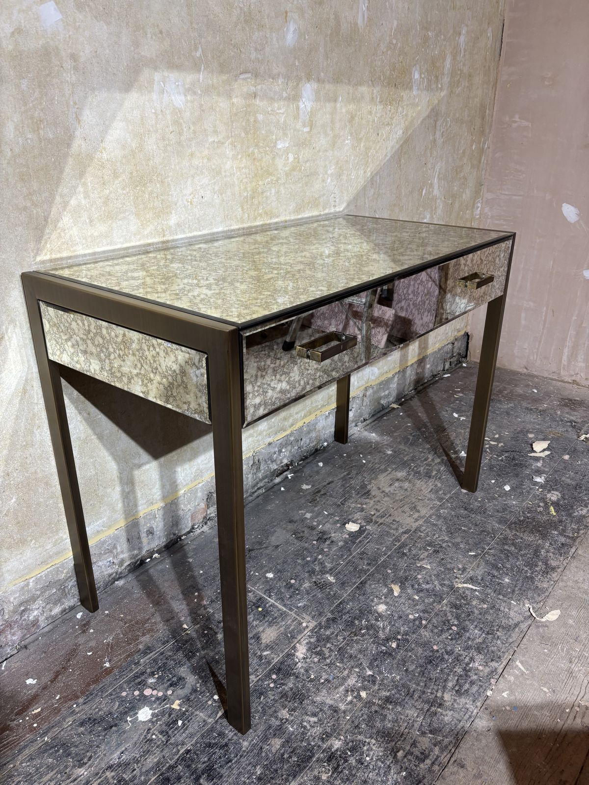 R V Astley And Co Mirrored Console/Dressing Table photo Furniture