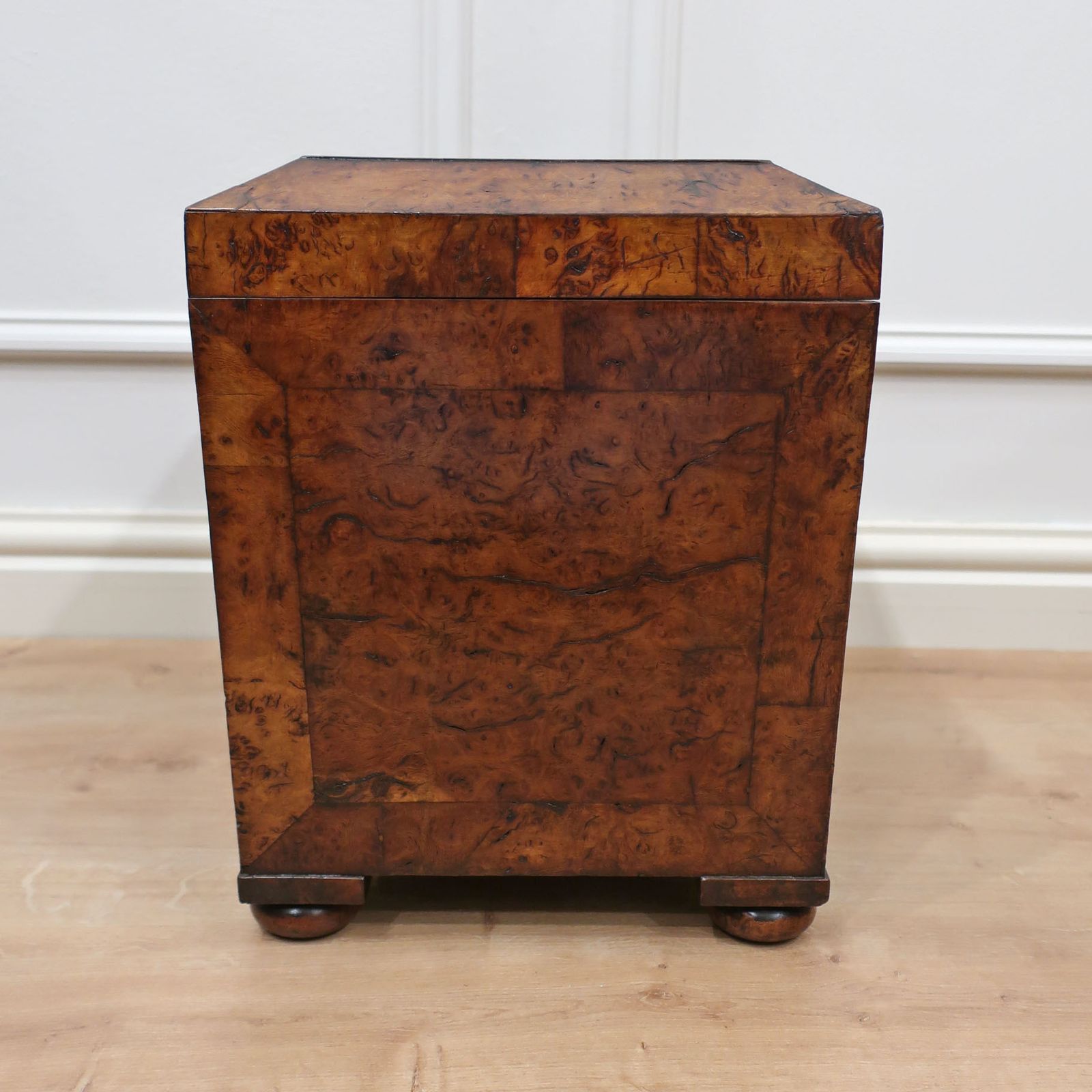 photo for sale Georgian Pollard Oak Cellarette
