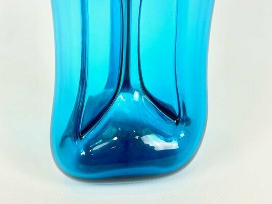 Mid Century Kluk Kluk Decanter Attributed To Jacob E. Bang For Holmegaard, 1960s photo 246.0