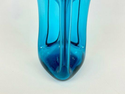 Mid Century Kluk Kluk Decanter Attributed To Jacob E. Bang For Holmegaard, 1960s photo buy