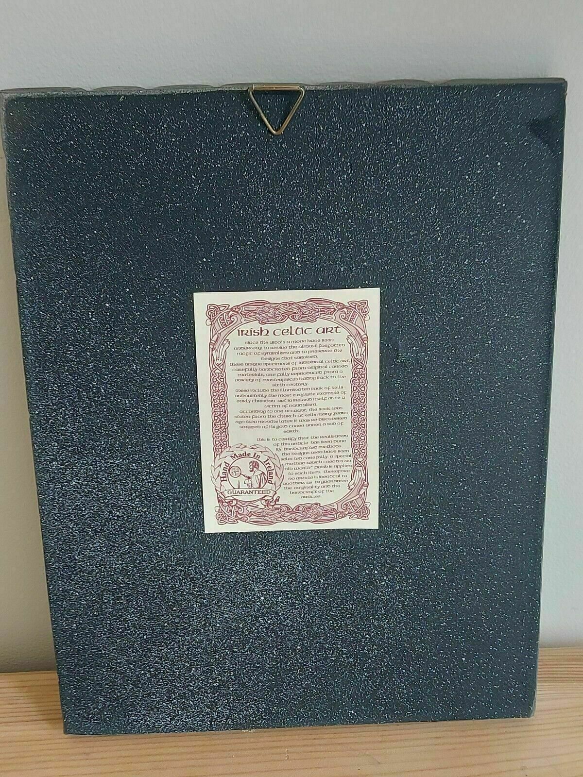 Wedding Thought Plaque Irish Celtic Art Studio Bronze Finish Wall Boxed Hanging photo vinterior