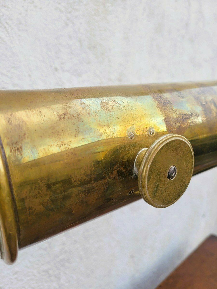 Astronomical Telescope, Duroni Milano, 19th Century photo buy