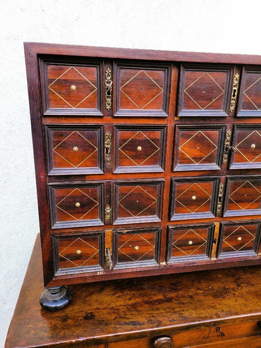 Rosewood Cabinet With Drawers, 17th Century Period photo furniture