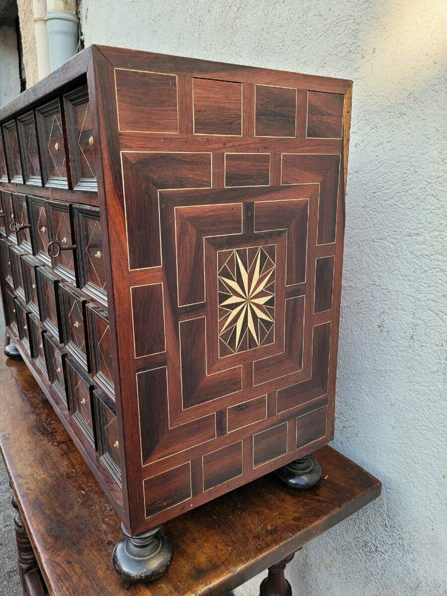Rosewood Cabinet With Drawers, 17th Century Period photo vinterior