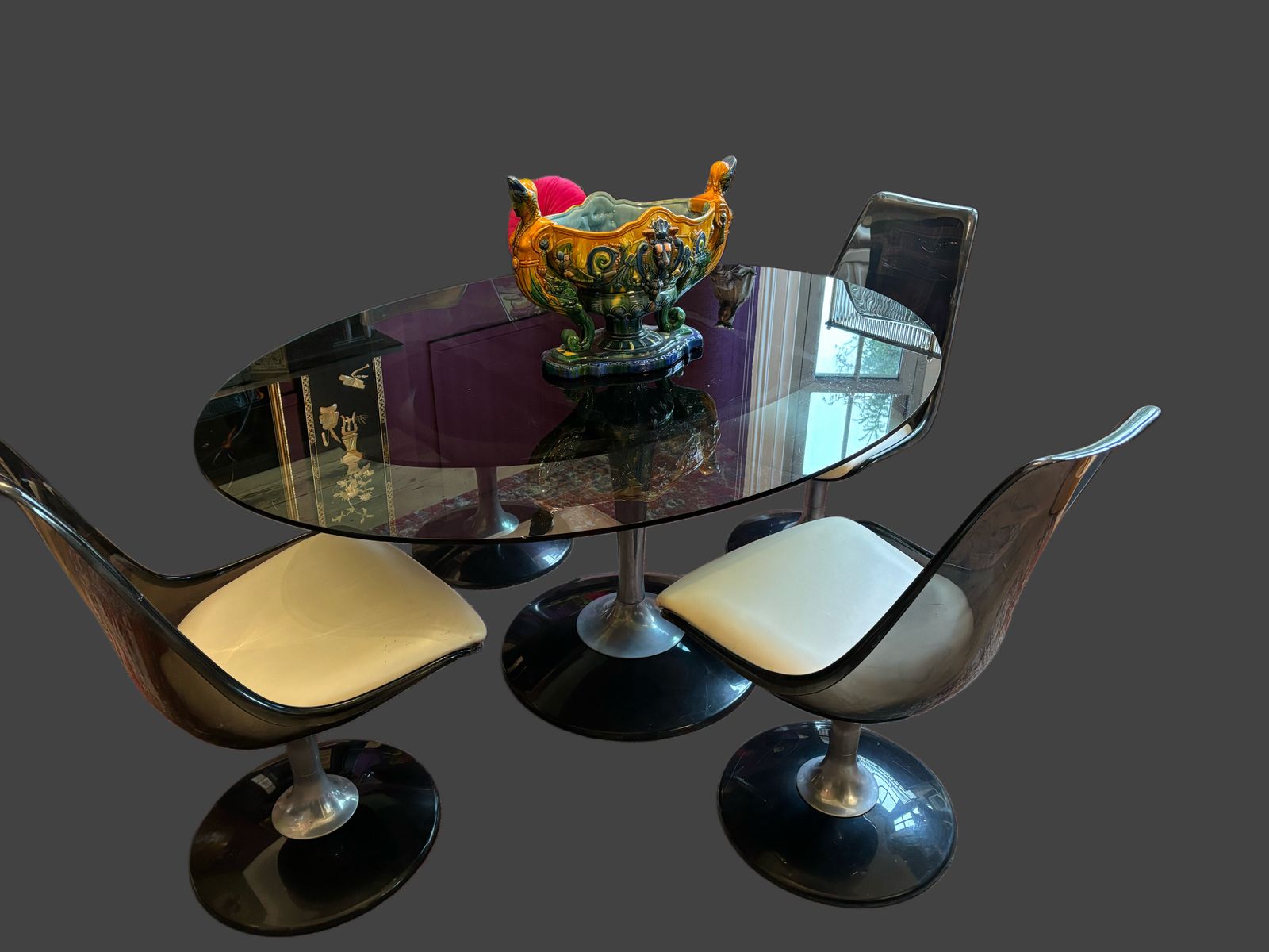 Space Age Dining Set By Chromcraft