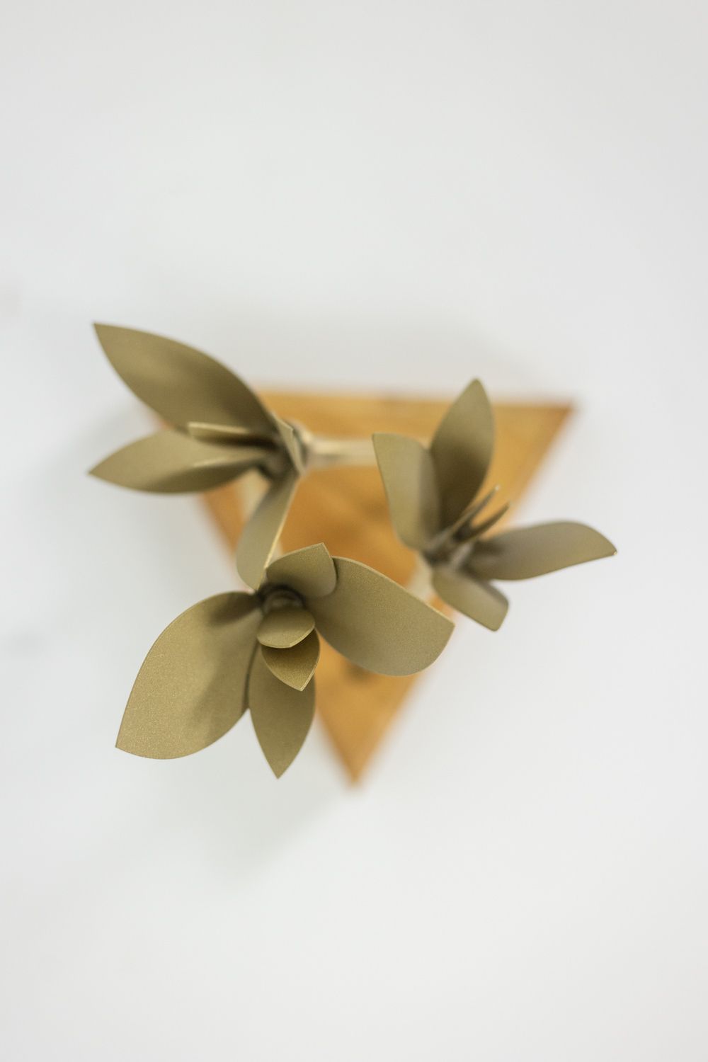Napkin Holder In Matt Gold Brass With Its Wooden Base. Contemporary. photo buy