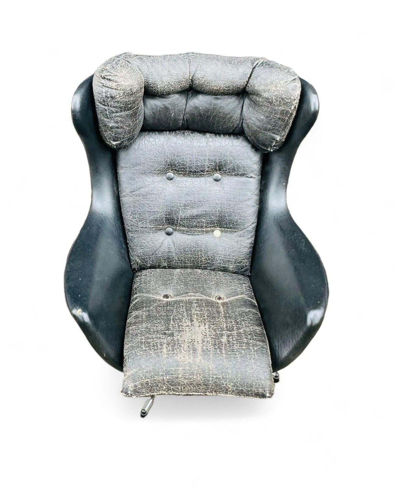 Retro Swivel Chair C1970 Mid Century Retro Shop Display Chair Apprentice Piece photo for sale