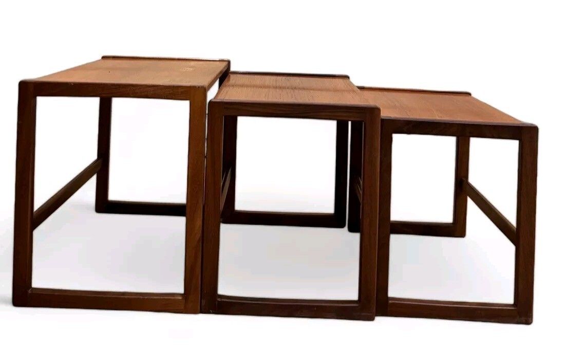 G Plan Teak Nest Of Tables Mid Century Retro photo furniture