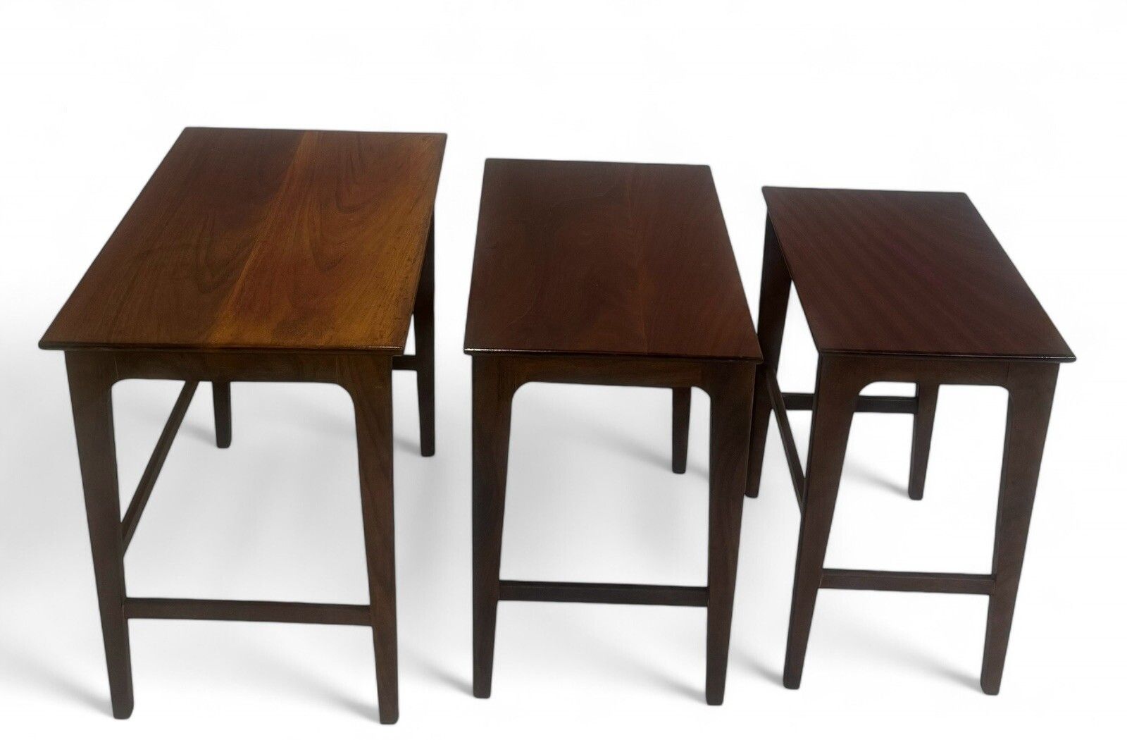 Younger Nest Of Tables Afromosia Mid Century Retro Rare