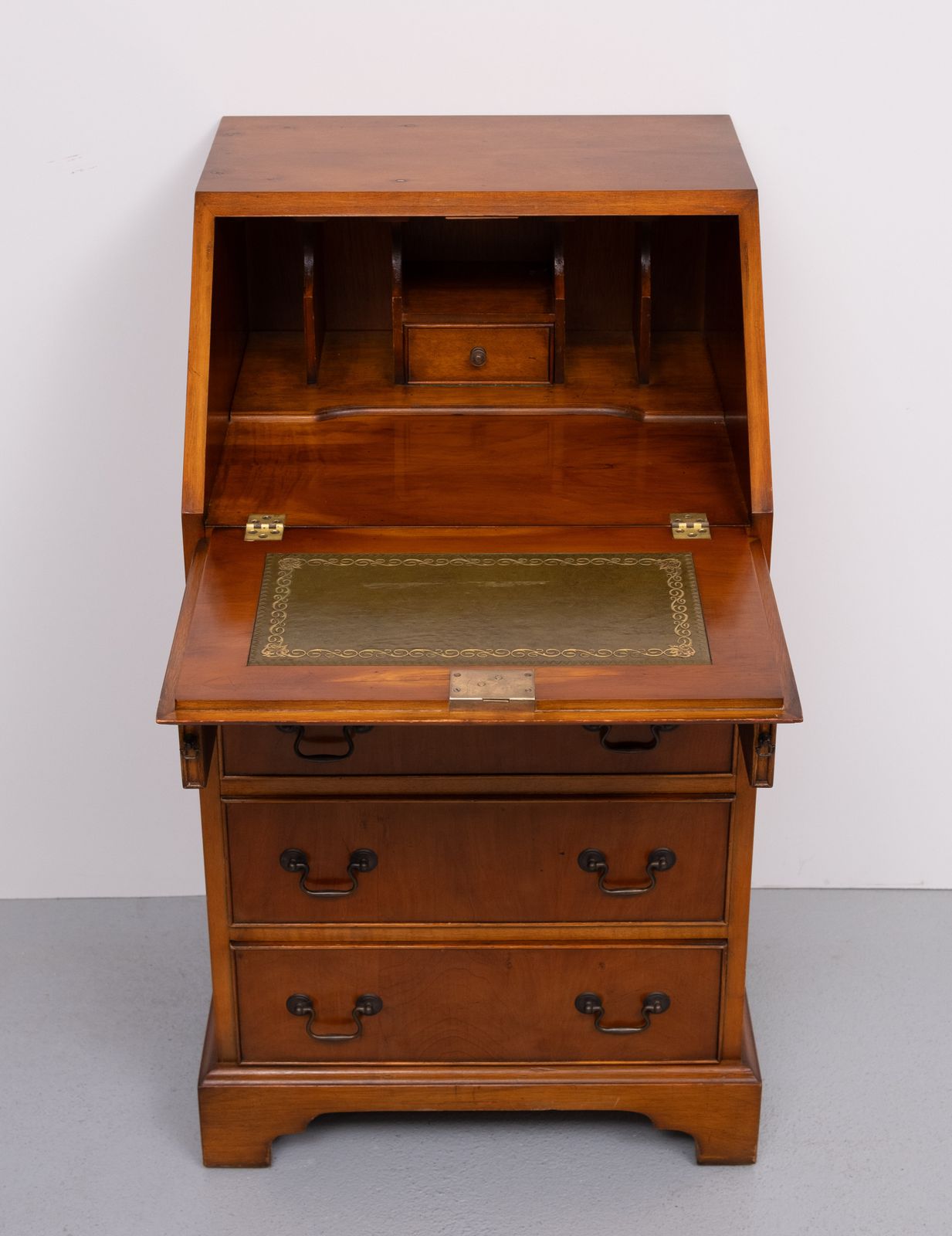 Furniture Small Mahogany Secretary .Georgian Style .England photo