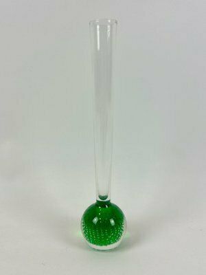 Art Glass Orchid Vase Attributed To Per Lütken For Holmegaard, 1960s photo for sale