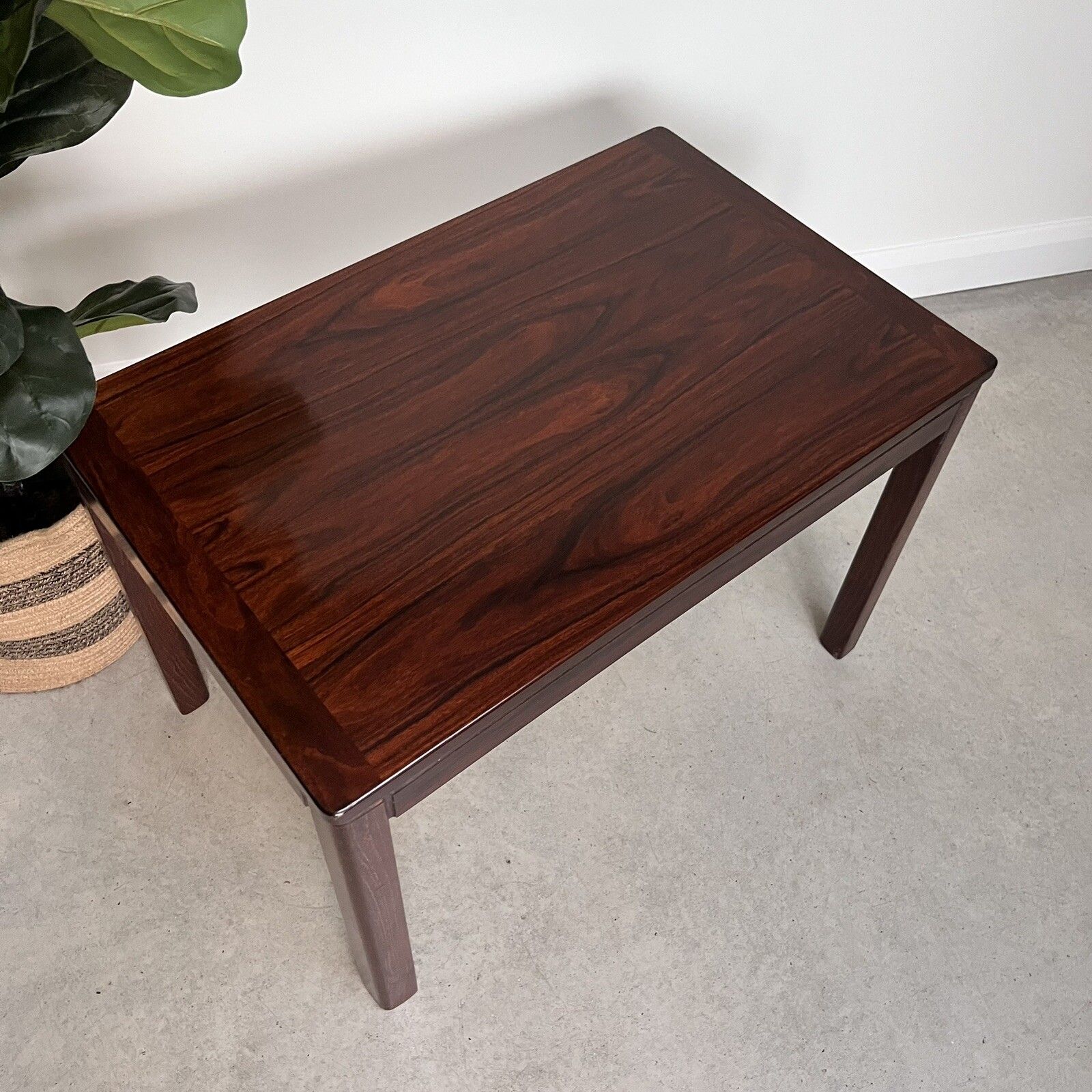 1970s Vintage Mid Century Rosewood Coffee Table Norwegian Scandinavian Design photo Furniture