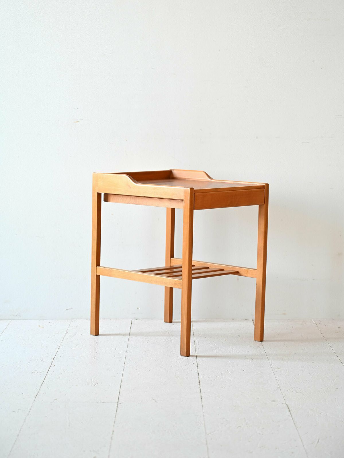 Scandinavian Teak Bedside Table photo for sale