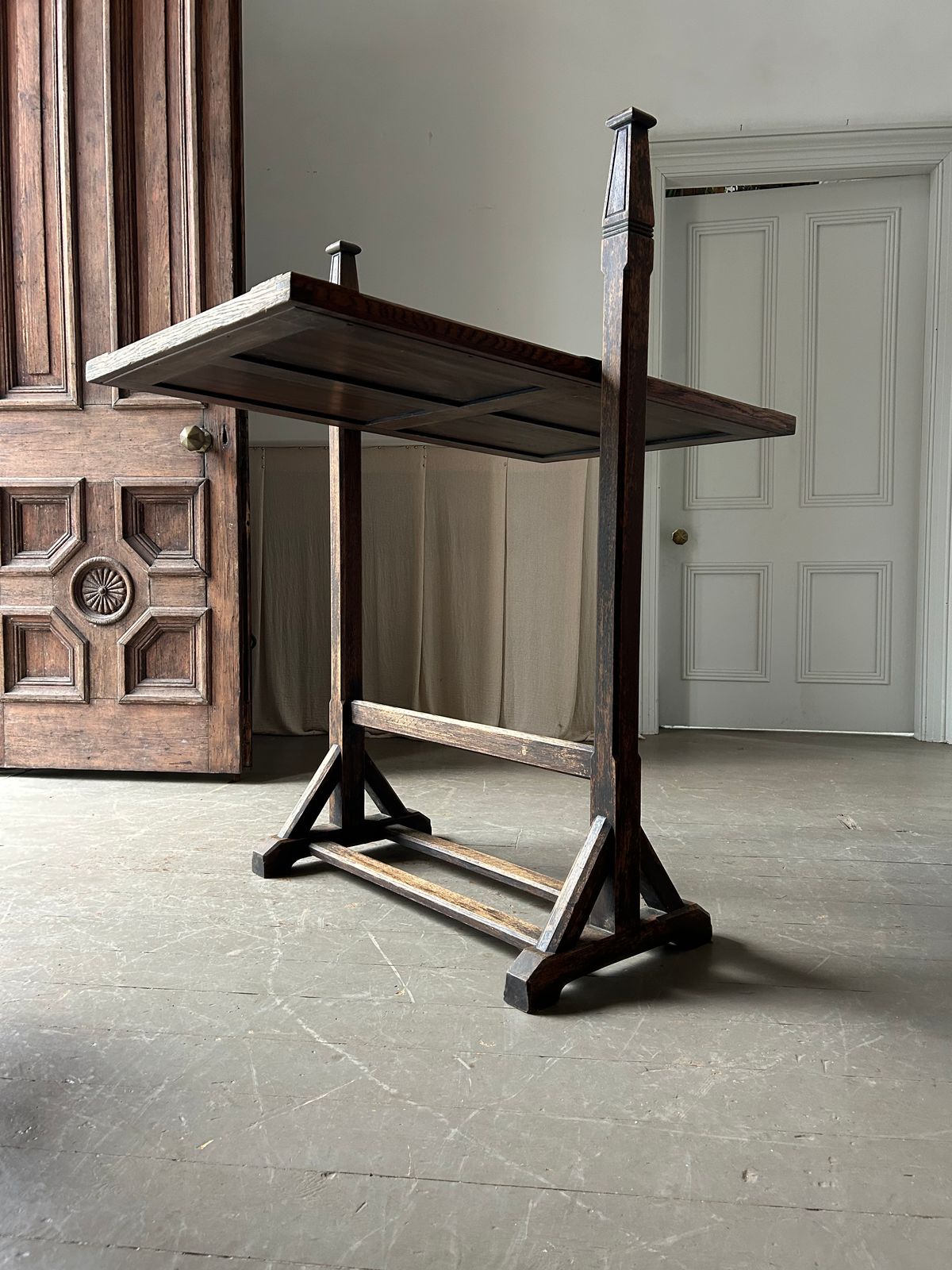 19th Century Reformed Gothic Dressing Mirror photo for sale