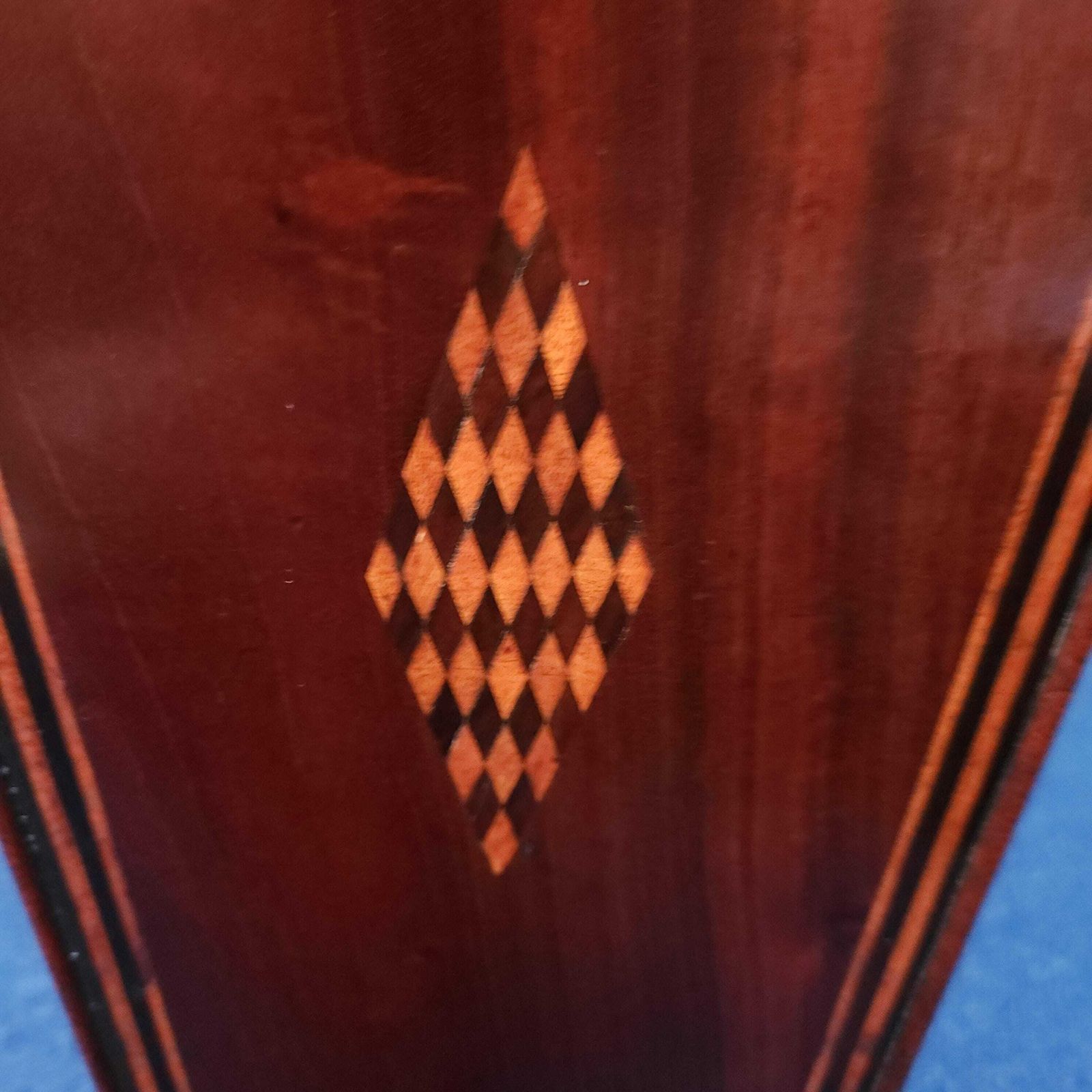 Inlaid Mahogany Georgian Candle Box. Circa Late 18thc photo buy
