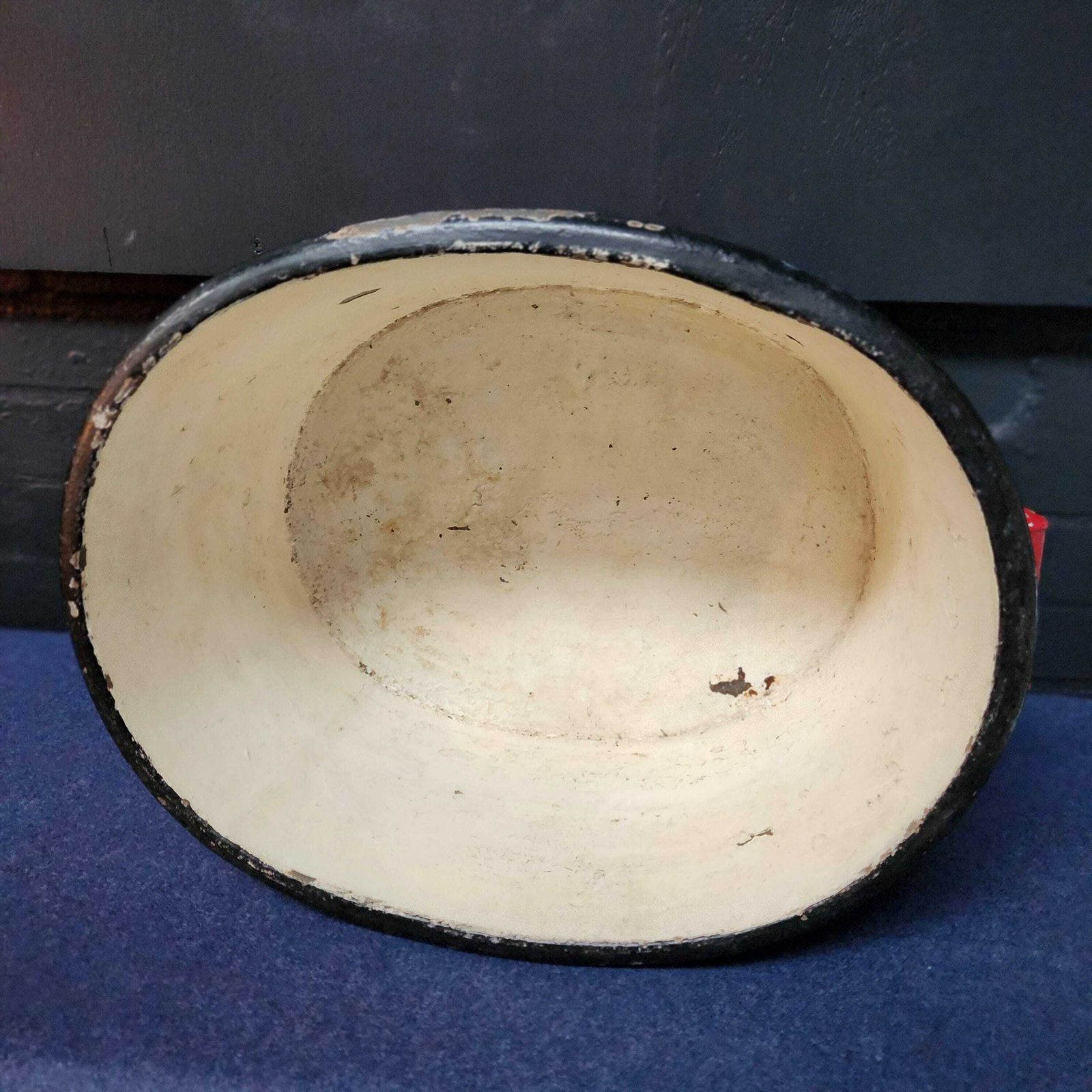 Late 18th Century Georgian Painted Tin Foot Bath photo Garden Decor