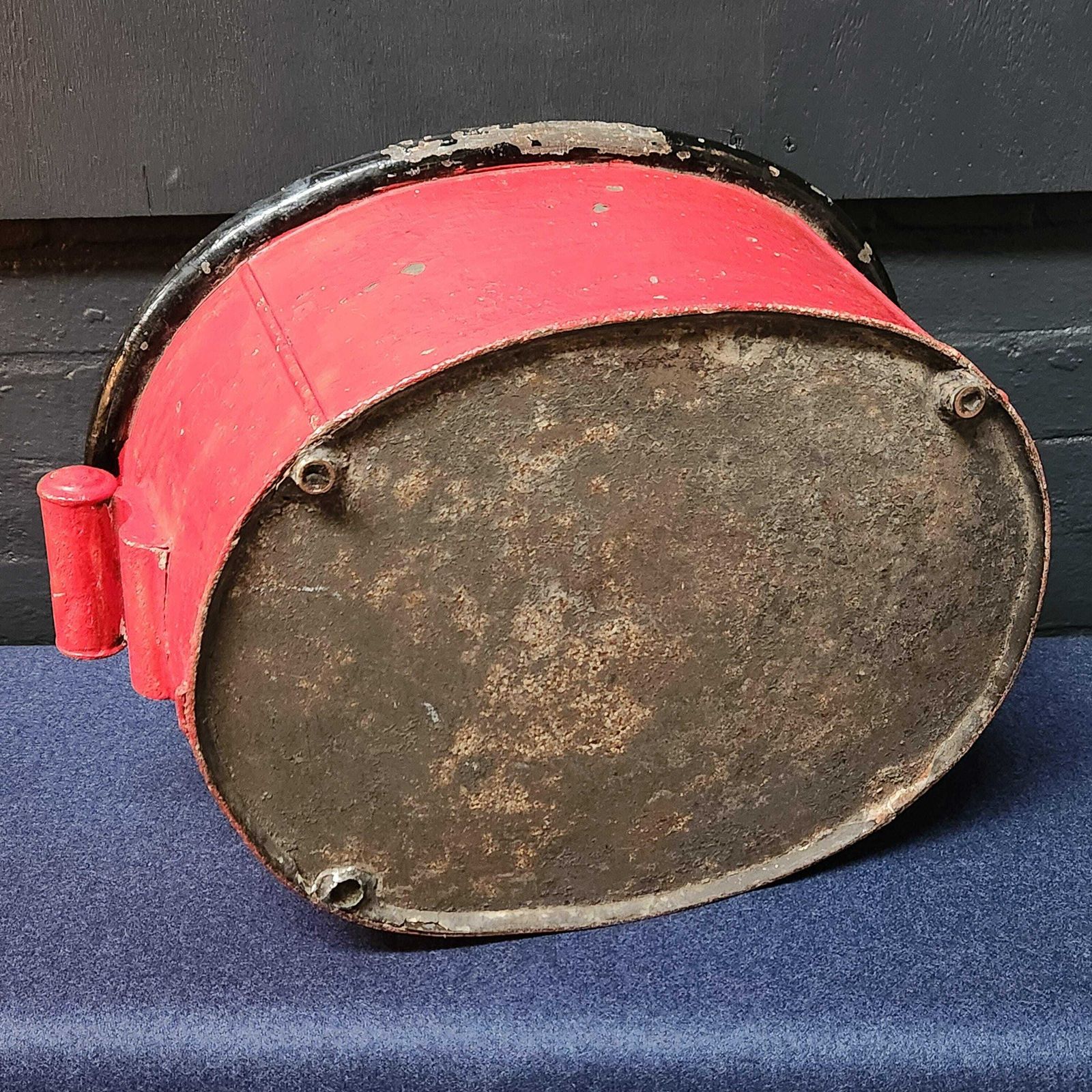 Late 18th Century Georgian Painted Tin Foot Bath photo vinterior