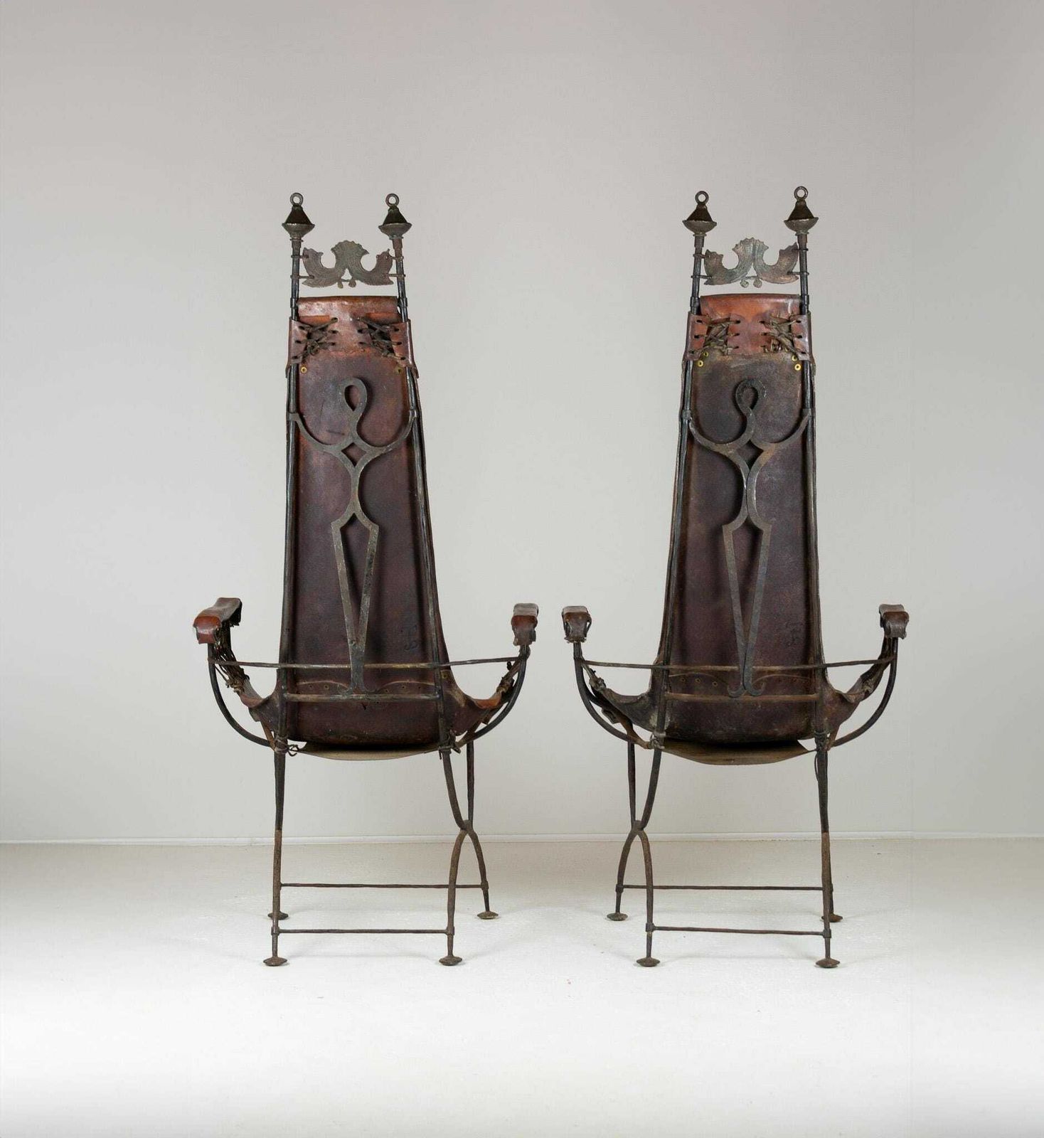 Trône Armchairs By Sido & François Thévenin, Set Of 2 'Royal Armchairs photo vinterior