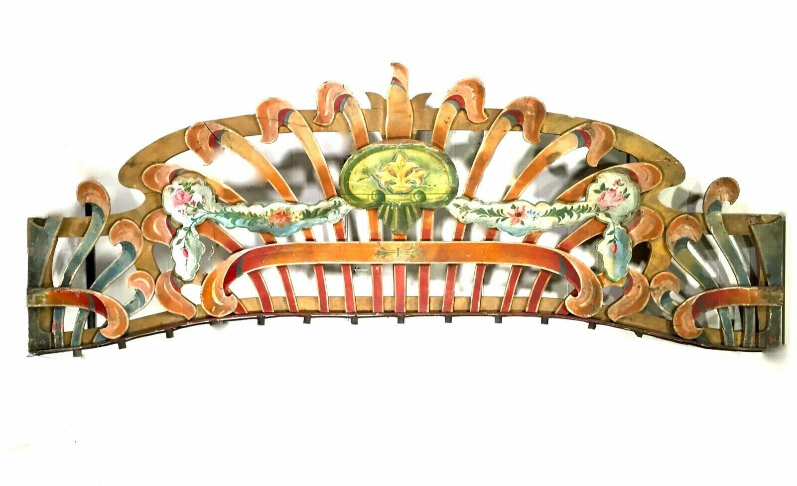 Antique R. Edwards Ltd Fairground Showmen Sign From Dodgems Set Up Ride C.1930