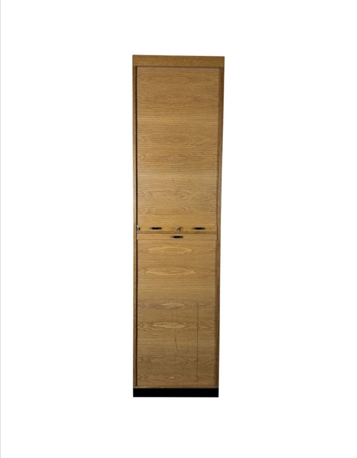 1950s 60s Roller Shutter Cabinet Office Cupboard Filing Cabinet Mid Century Design