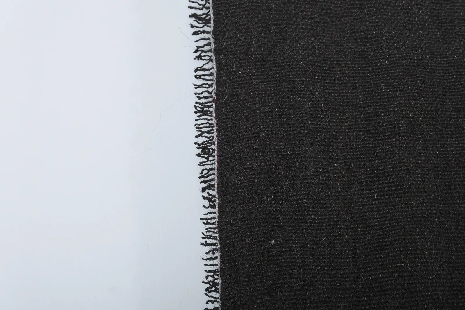 photo furniture Mid 20th Century Turkish Tribal Kilim Room Size Carpet In Dark Brown