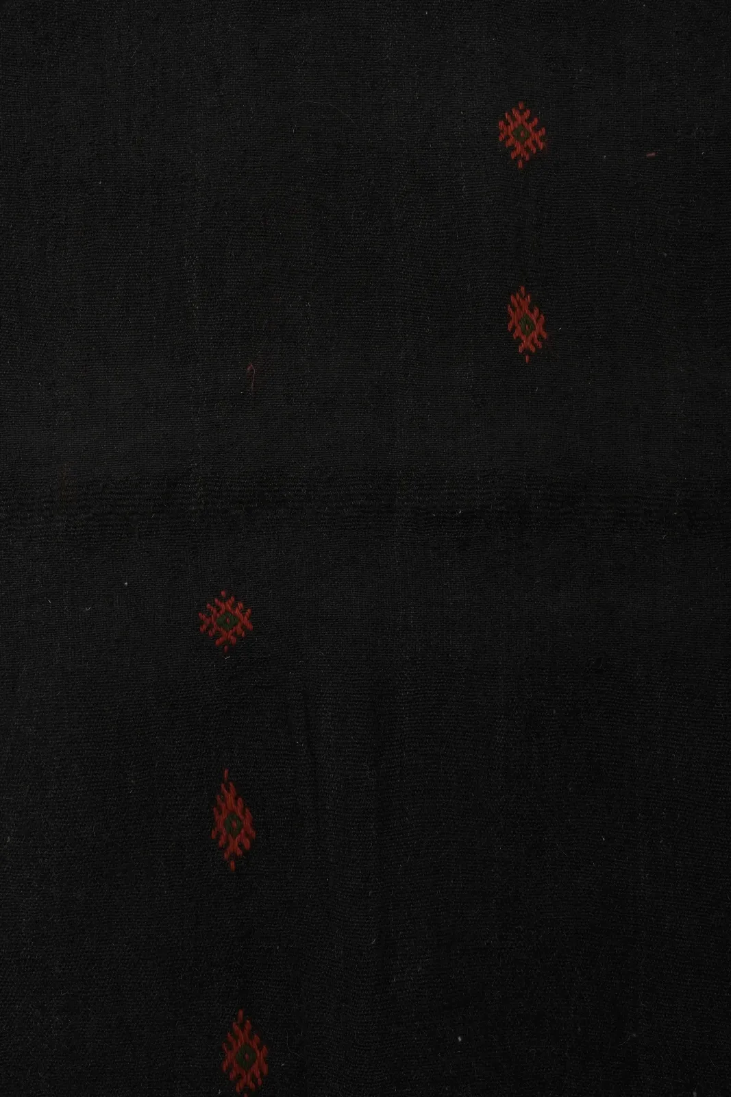 photo for sale Mid 20th Century Turkish Tribal Kilim Room Size Carpet In Dark Brown