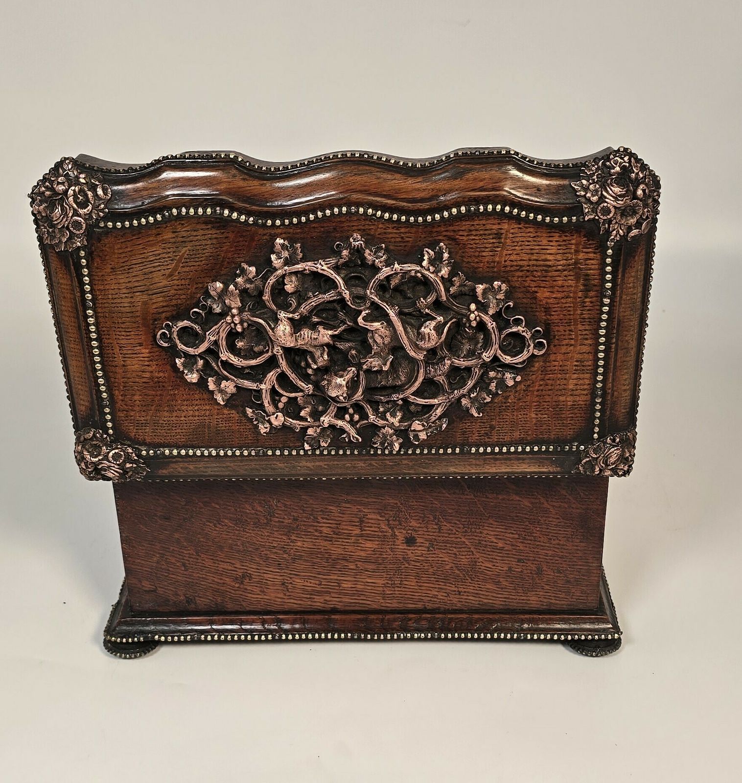 photo for sale A Large 19th Century French Tea Caddy By Tahan Of Paris