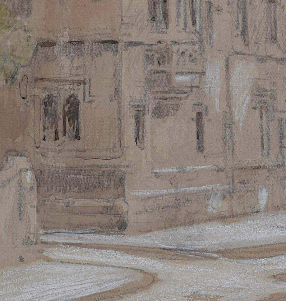 G F Nicholls, All Souls College, Oxford, Early 20th Century View From High Street photo 814.0