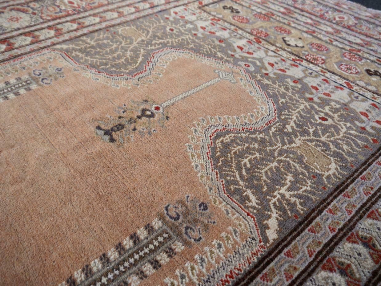 1850.0 Antique Bandirma Prayer Rug Pandirma Turkish Carpet photo