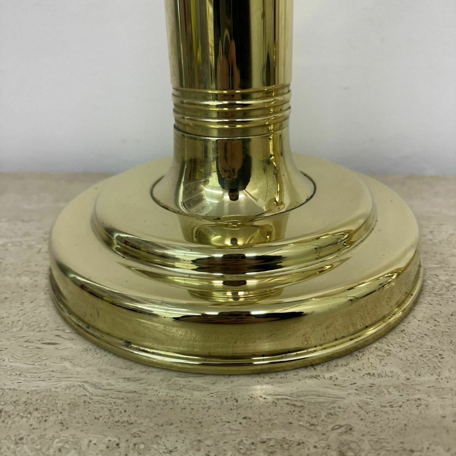photo vinterior Set Of 2 Large Globe Glass Table Lamps , 1970s