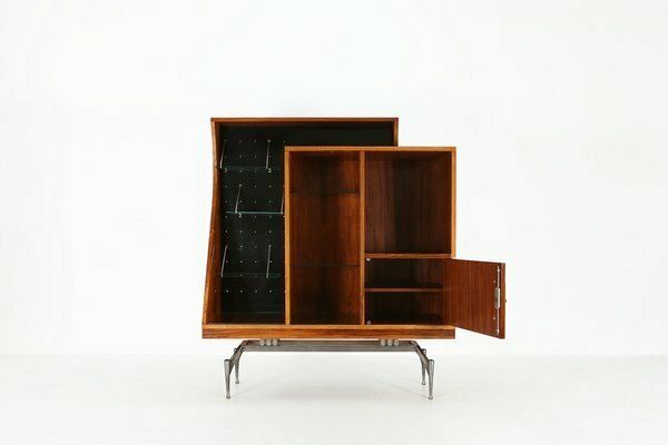 Mid Century Modern Italian Cabinet In Rosewood, 1960s photo Furniture