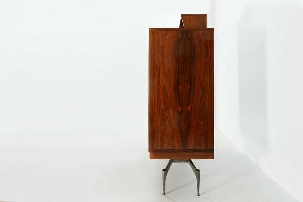 photo for sale Mid Century Modern Italian Cabinet In Rosewood, 1960s