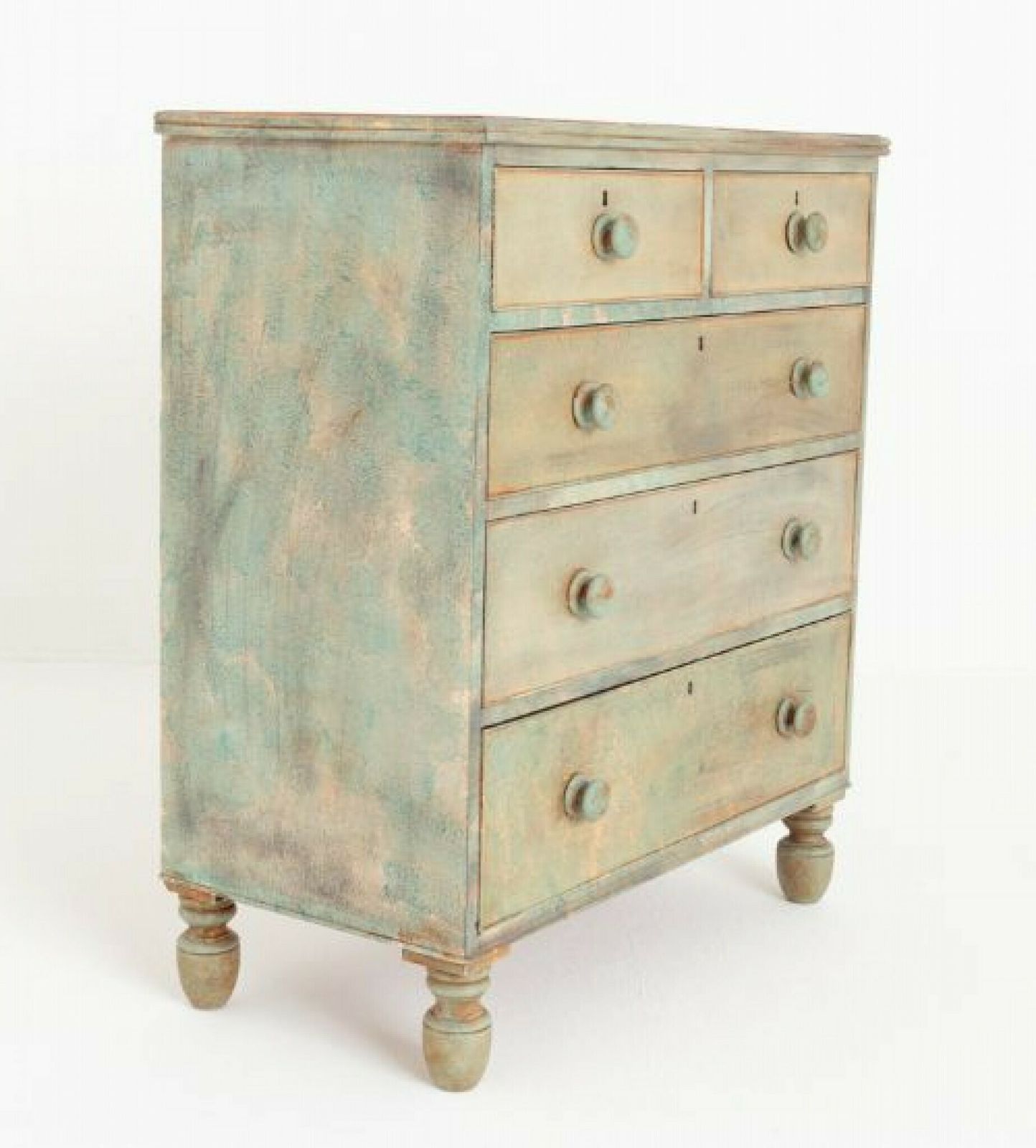 Victorian Painted Chest Of Drawers 1860 photo Furniture