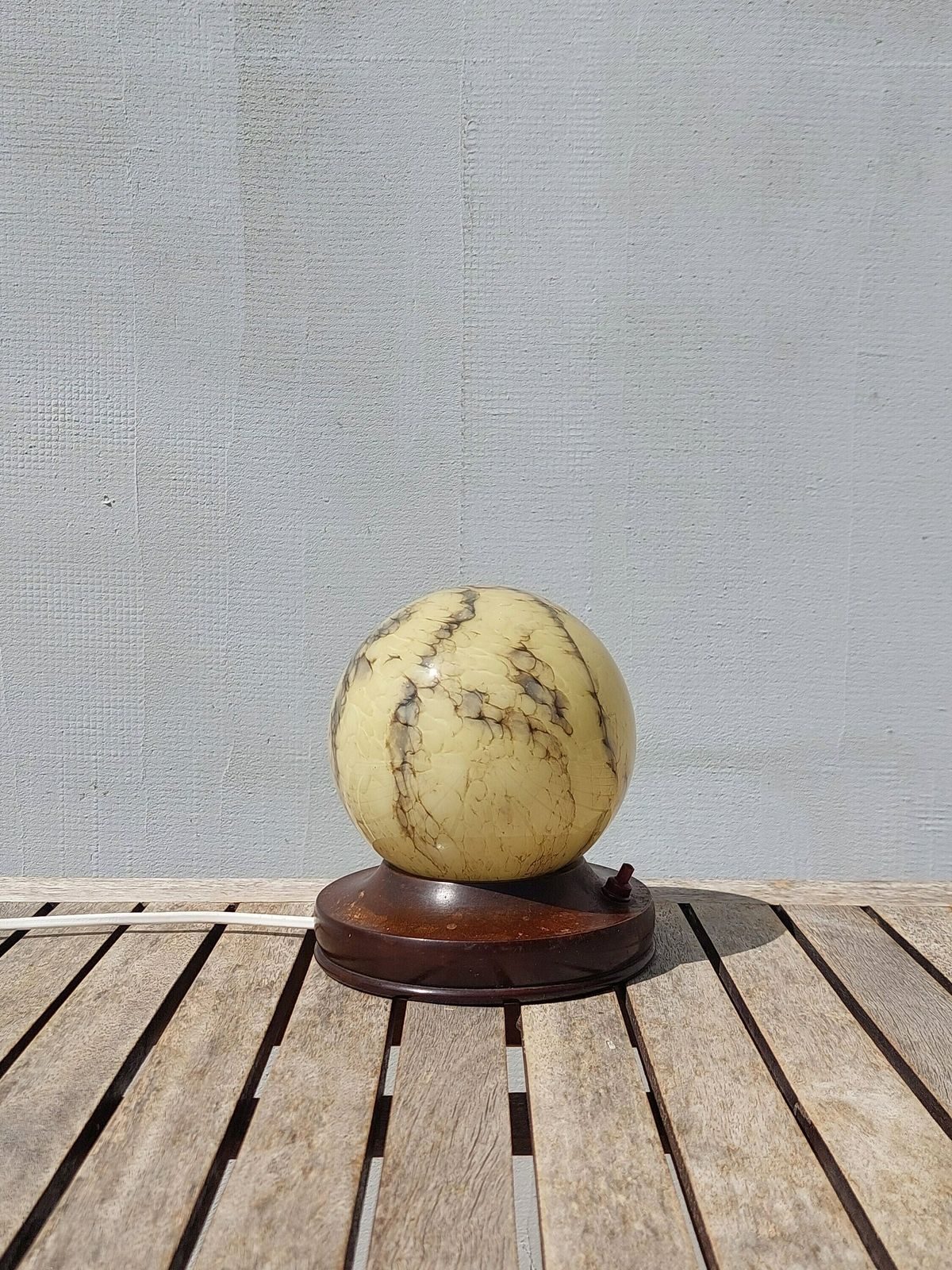 Antique Bedside Lamp / Art Deco Night Light / Art Deco Nightstand Lamp / Art Deco Bedside Lamp/ Vintage Desk Lamp/ Vintage Night Light /30's photo furniture