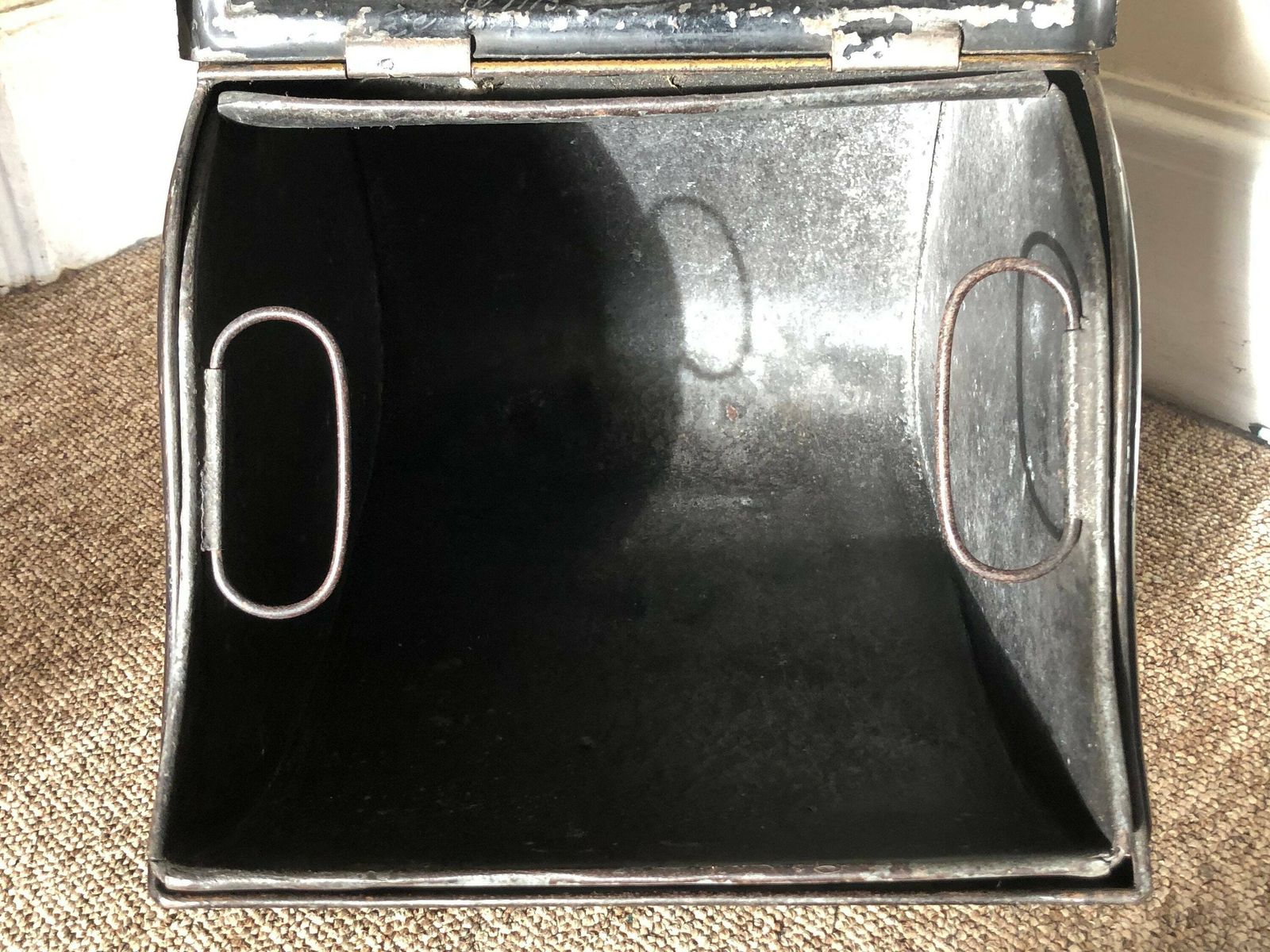 Victorian Painted Coal Scuttle And Shovel photo 490.0