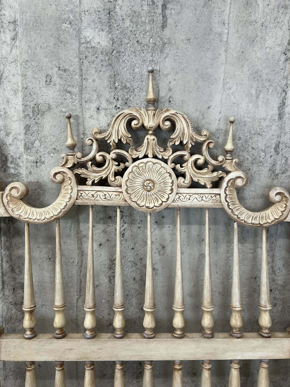 Shabby Chic Italian Style Single Bed Frame photo furniture
