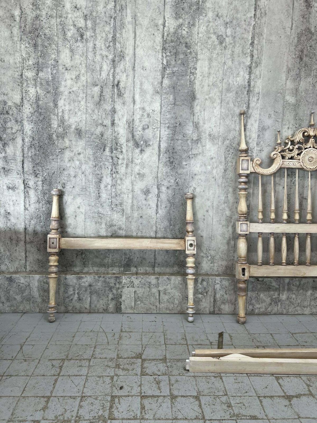 photo for sale Shabby Chic Italian Style Single Bed Frame