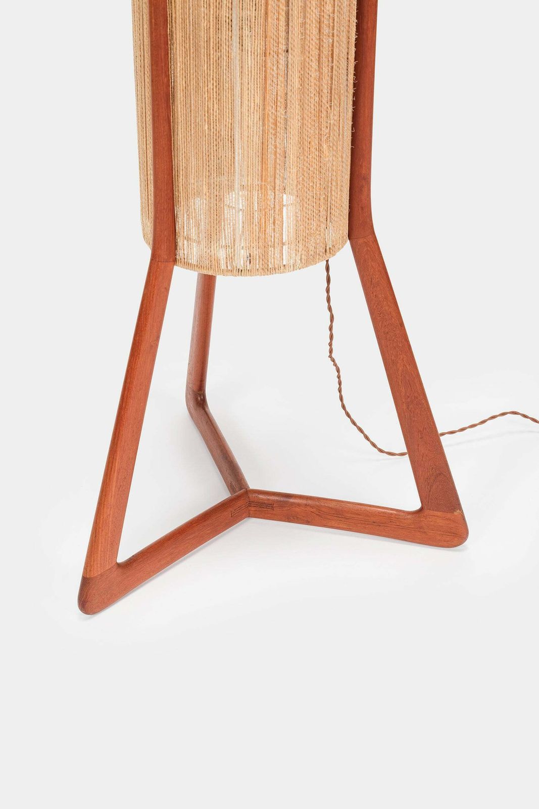 photo furniture Attr. Peter Hvidt & Orla Mølgaard Nielsen Floor Lamp, Teak, 60s
