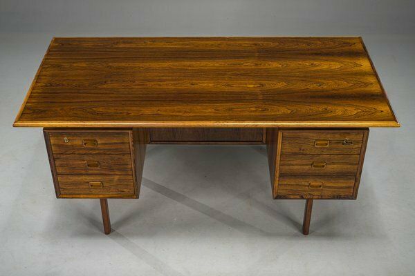 Furniture Mid Century Freestanding Desk, 1960s photo