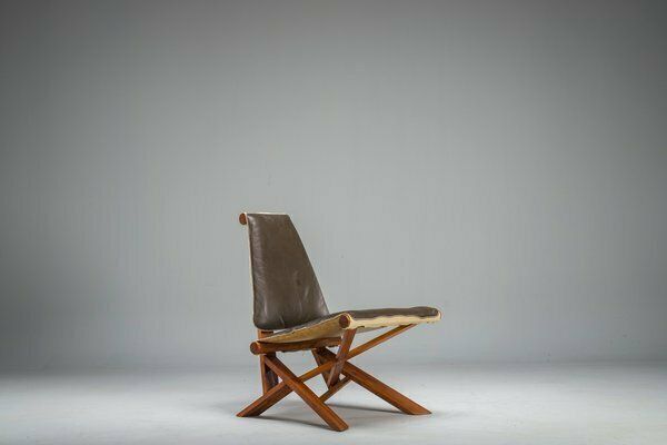 French S46 Dromadaire Chair By Pierre Chapo For Ebenisterie Seltz, 1970s