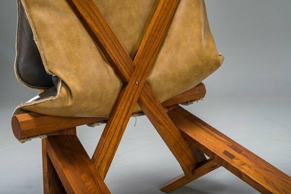 French S46 Dromadaire Chair By Pierre Chapo For Ebenisterie Seltz, 1970s photo furniture
