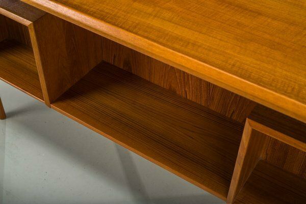 Danish Teak Desk By Peter Lovig Nielsen For Hedensted Mobelfabrik, 1964 photo vintage