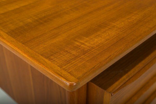 photo vinterior Danish Teak Desk By Peter Lovig Nielsen For Hedensted Mobelfabrik, 1964