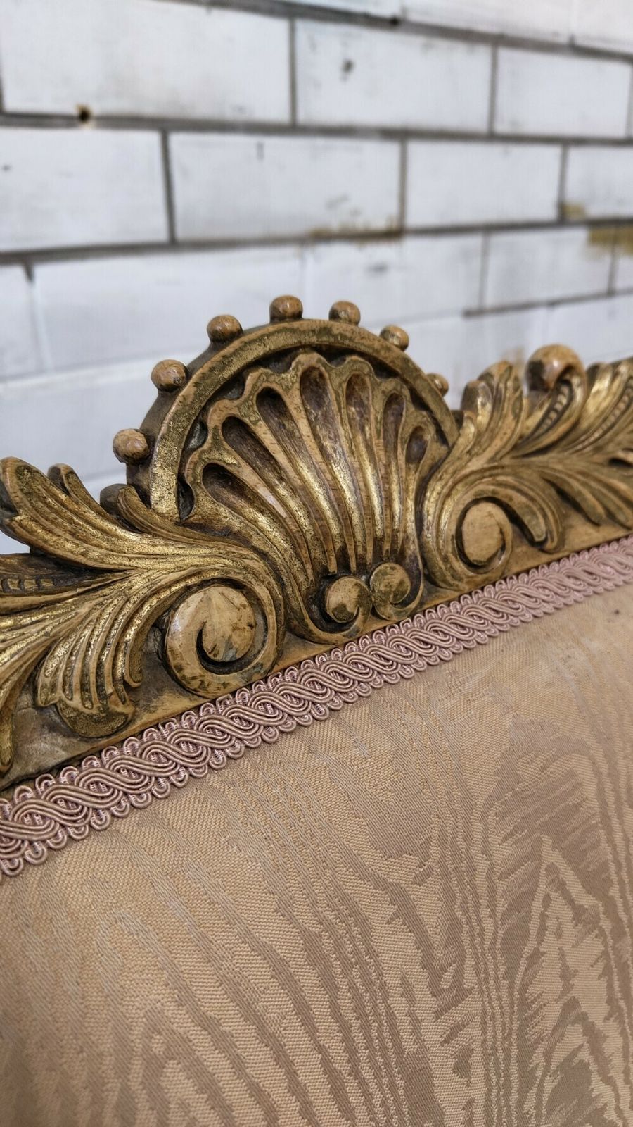 photo buy Diminutive Antique Louis XV Style Two Seater Salon Hall Sofa C1900