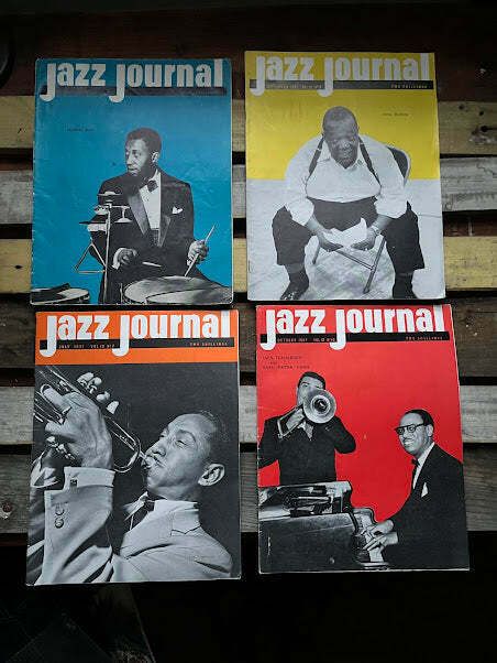 Vintage Jazz Journal Magazine Cover Artwork  1968 photo for sale