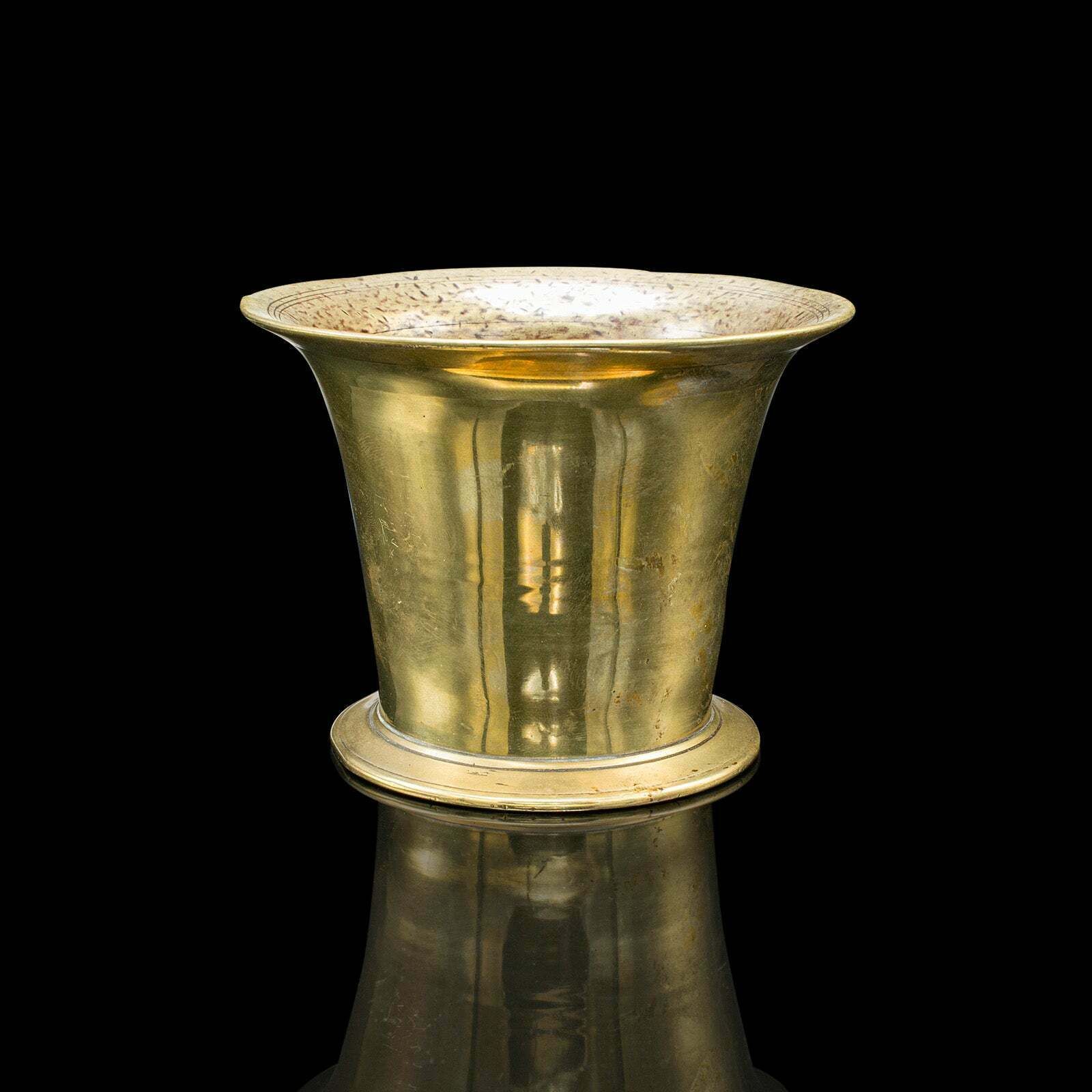 Antique Chemist's Mortar & Pestle, French Bronze Apothecary Aid, Victorian, 1900 photo vinterior