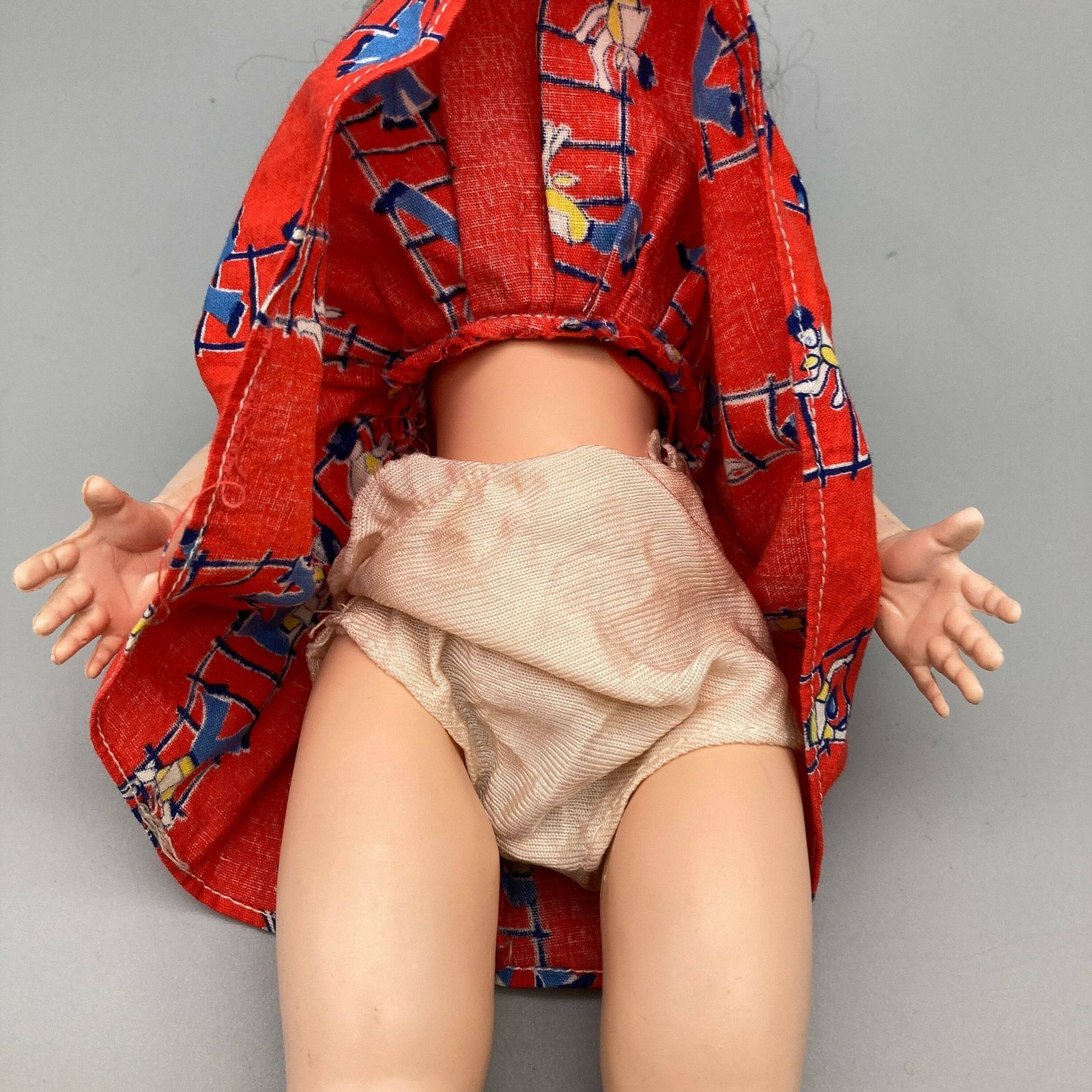 Roddy Vintage Walking Doll In Original Clothes   14" Tall   Numbered Limited Edition photo vinterior
