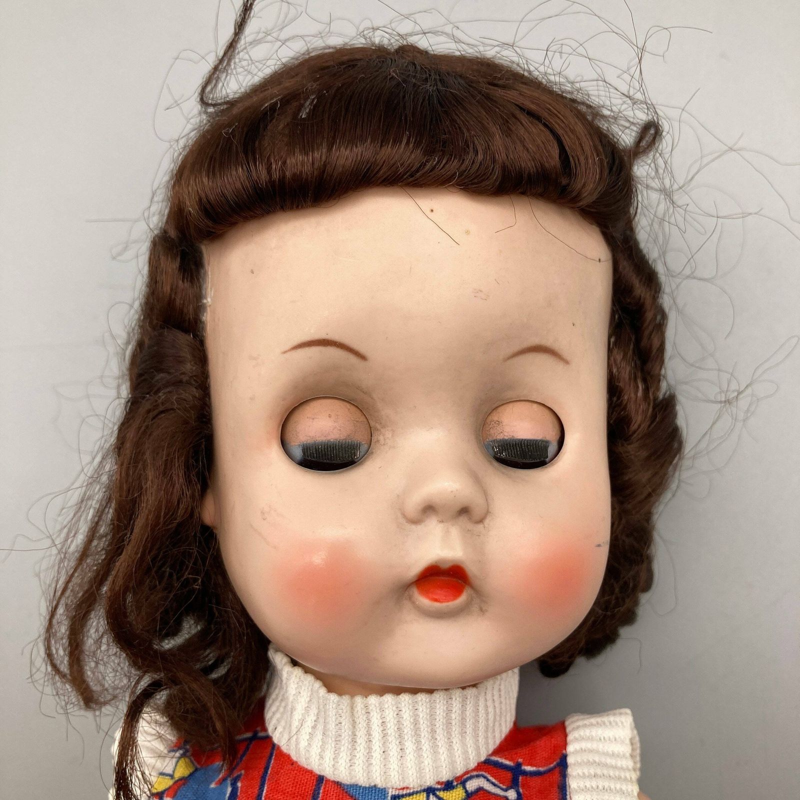 photo for sale Roddy Vintage Walking Doll In Original Clothes   14" Tall   Numbered Limited Edition