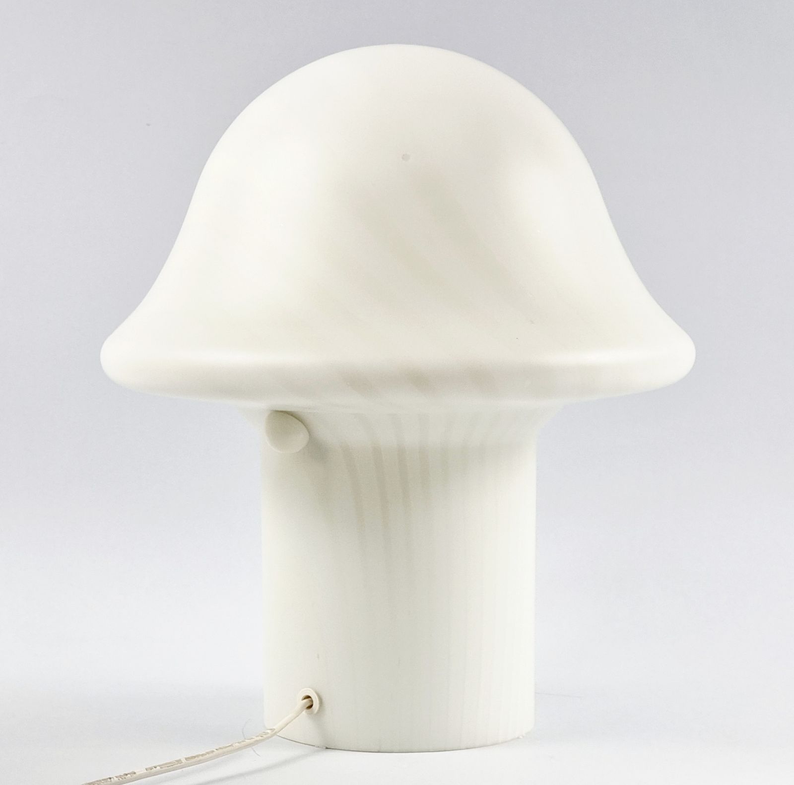 Grote Mid Century Space Age Glazen Paddenstoellamp Van Peill & Putzler, Duitsland, Jaren 1970 photo for sale